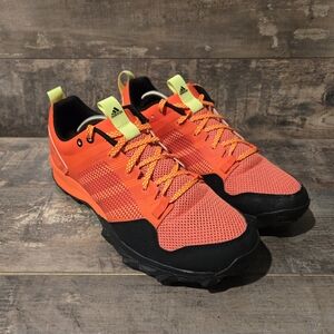 Adidas Kanadia 7 TR Trail Runner Running Vivid Red Men ● 10.5
